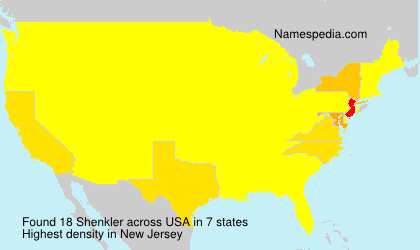Surname Shenkler in USA Surname Shenkler in USA
