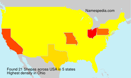 Surname Shepas in USA Surname Shepas in USA