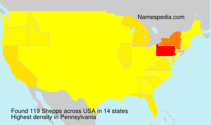 Surname Shepps in USA Surname Shepps in USA