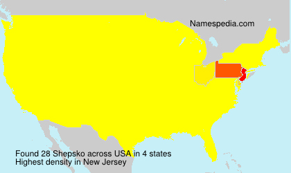 Surname Shepsko in USA Surname Shepsko in USA