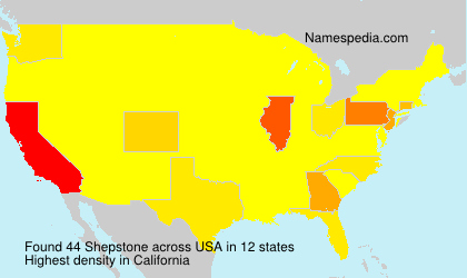 Surname Shepstone in USA Surname Shepstone in USA