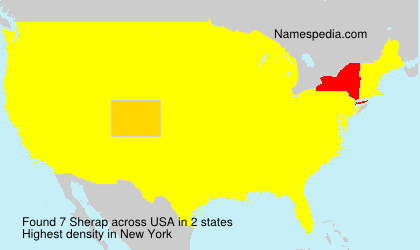 Surname Sherap in USA Surname Sherap in USA