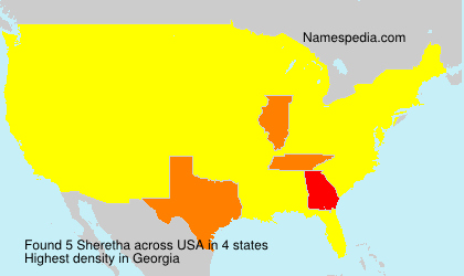 Surname Sheretha in USA Surname Sheretha in USA