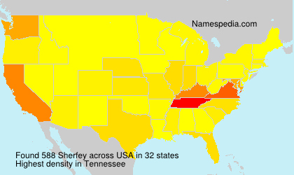 Surname Sherfey in USA Surname Sherfey in USA