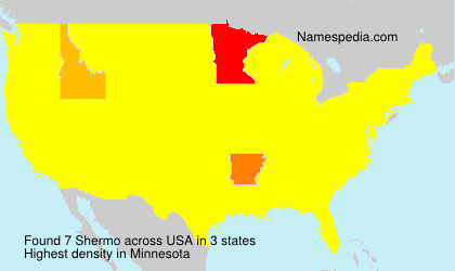Surname Shermo in USA Surname Shermo in USA