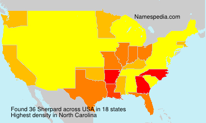 Surname Sherpard in USA Surname Sherpard in USA