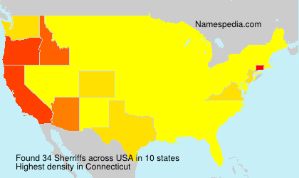 Surname Sherriffs in USA Surname Sherriffs in USA