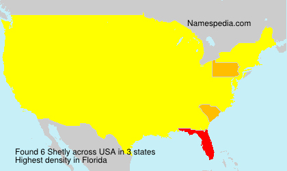 Surname Shetly in USA Surname Shetly in USA