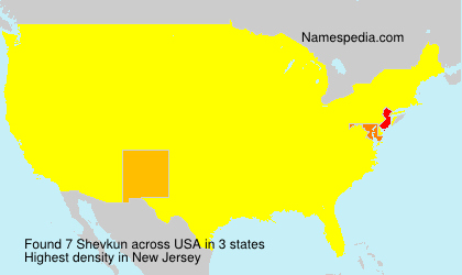 Surname Shevkun in USA Surname Shevkun in USA
