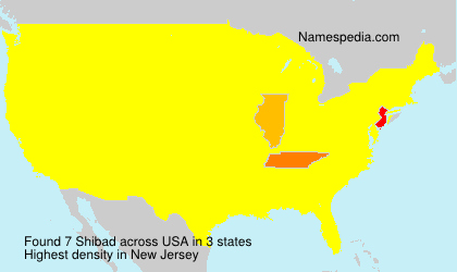 Surname Shibad in USA Surname Shibad in USA