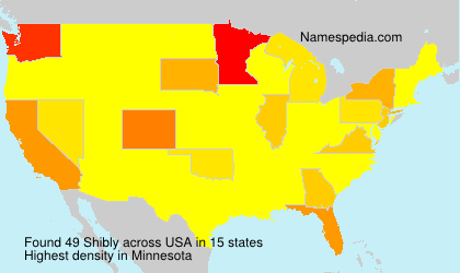 Surname Shibly in USA Surname Shibly in USA
