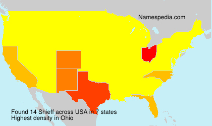 Surname Shieff in USA Surname Shieff in USA