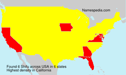 Surname Shifu in USA Surname Shifu in USA