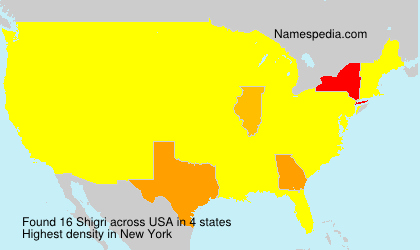Surname Shigri in USA Surname Shigri in USA