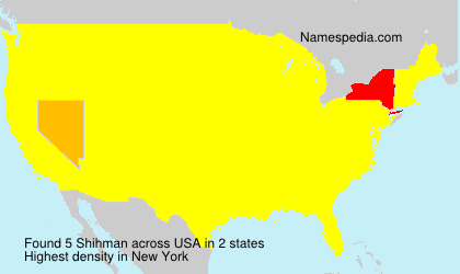 Surname Shihman in USA Surname Shihman in USA