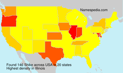 Surname Shike in USA Surname Shike in USA
