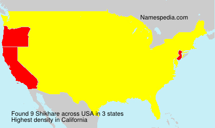 Surname Shikhare in USA Surname Shikhare in USA