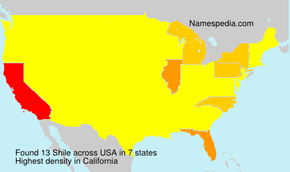 Surname Shile in USA Surname Shile in USA