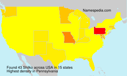 Surname Shilko in USA Surname Shilko in USA