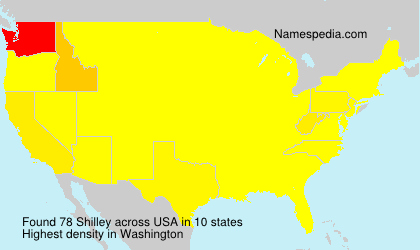 Surname Shilley in USA Surname Shilley in USA