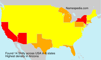 Surname Shilly in USA Surname Shilly in USA