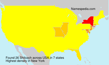 Surname Shiloach in USA Surname Shiloach in USA