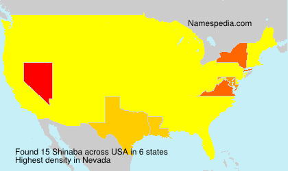Surname Shinaba in USA Surname Shinaba in USA