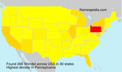 Surname Shindel in USA Surname Shindel in USA