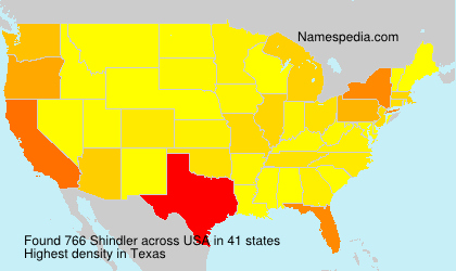 Surname Shindler in USA Surname Shindler in USA