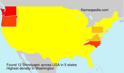 Surname Shindyapin in USA Surname Shindyapin in USA