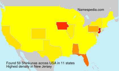 Surname Shinkunas in USA Surname Shinkunas in USA