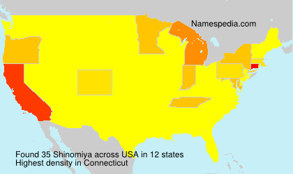 Surname Shinomiya in USA Surname Shinomiya in USA