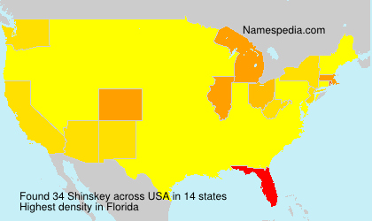 Surname Shinskey in USA Surname Shinskey in USA
