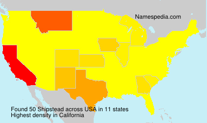 Surname Shipstead in USA Surname Shipstead in USA