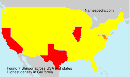 Surname Shiroor in USA Surname Shiroor in USA