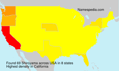 Surname Shiroyama in USA Surname Shiroyama in USA