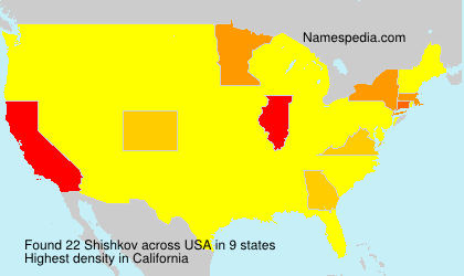 Surname Shishkov in USA Surname Shishkov in USA