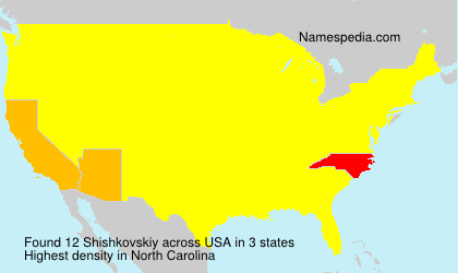 Surname Shishkovskiy in USA Surname Shishkovskiy in USA