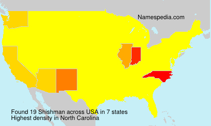 Surname Shishman in USA Surname Shishman in USA