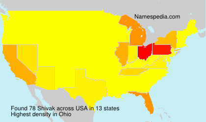 Surname Shivak in USA Surname Shivak in USA