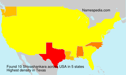 Surname Shivashankara in USA Surname Shivashankara in USA