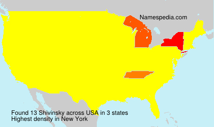 Surname Shivinsky in USA Surname Shivinsky in USA