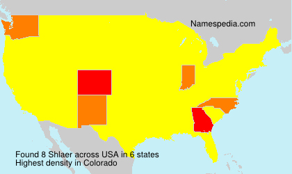 Surname Shlaer in USA Surname Shlaer in USA