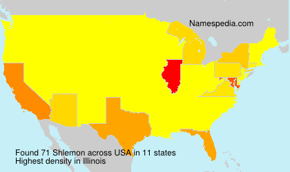 Surname Shlemon in USA Surname Shlemon in USA