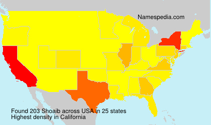 Surname Shoaib in USA Surname Shoaib in USA