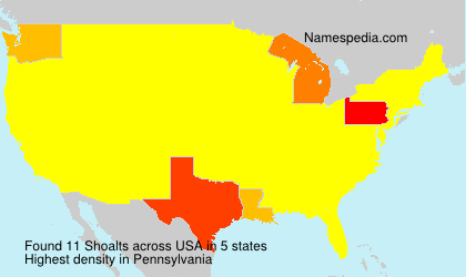 Surname Shoalts in USA Surname Shoalts in USA