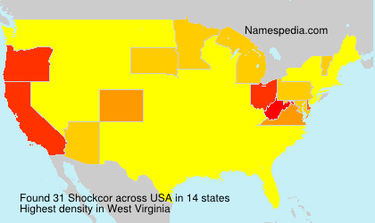 Surname Shockcor in USA Surname Shockcor in USA