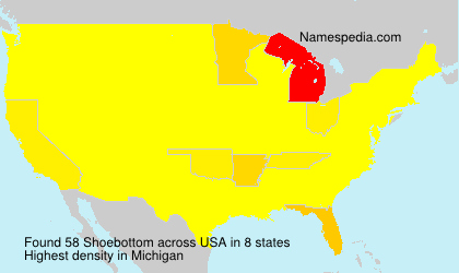 Surname Shoebottom in USA Surname Shoebottom in USA