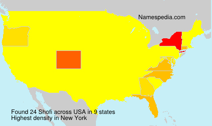 Surname Shofi in USA Surname Shofi in USA