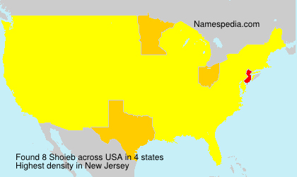 Surname Shoieb in USA Surname Shoieb in USA